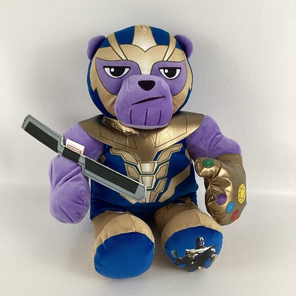 Build-A-Bear Workshop Other - Build A Bear Marvel Avengers End Game Thanos 16" Plush Stuffed Animal Toy Sword